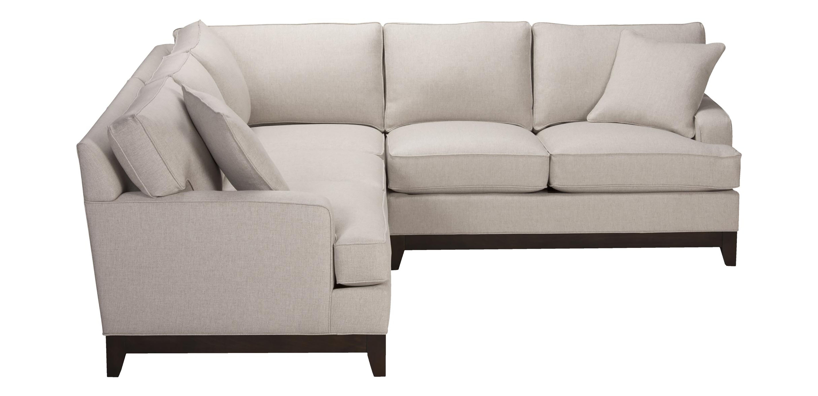 Arcata Three Piece Sectional, Quick Ship Sectionals Ethan Allen