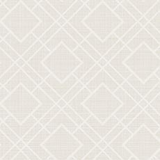 Ivory swatch Diamond Lattice Wallpaper