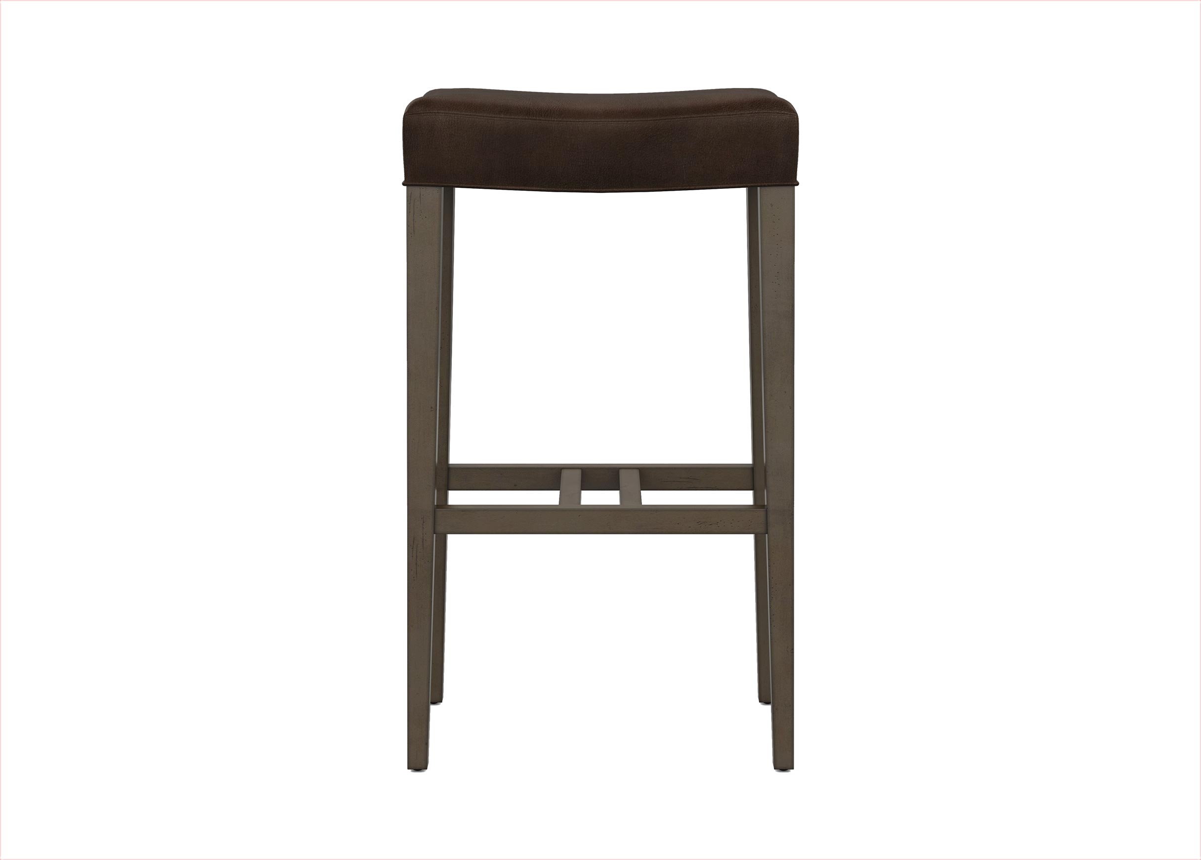Harper Leather Barstool Bar & Counter Stools Ethan Allen