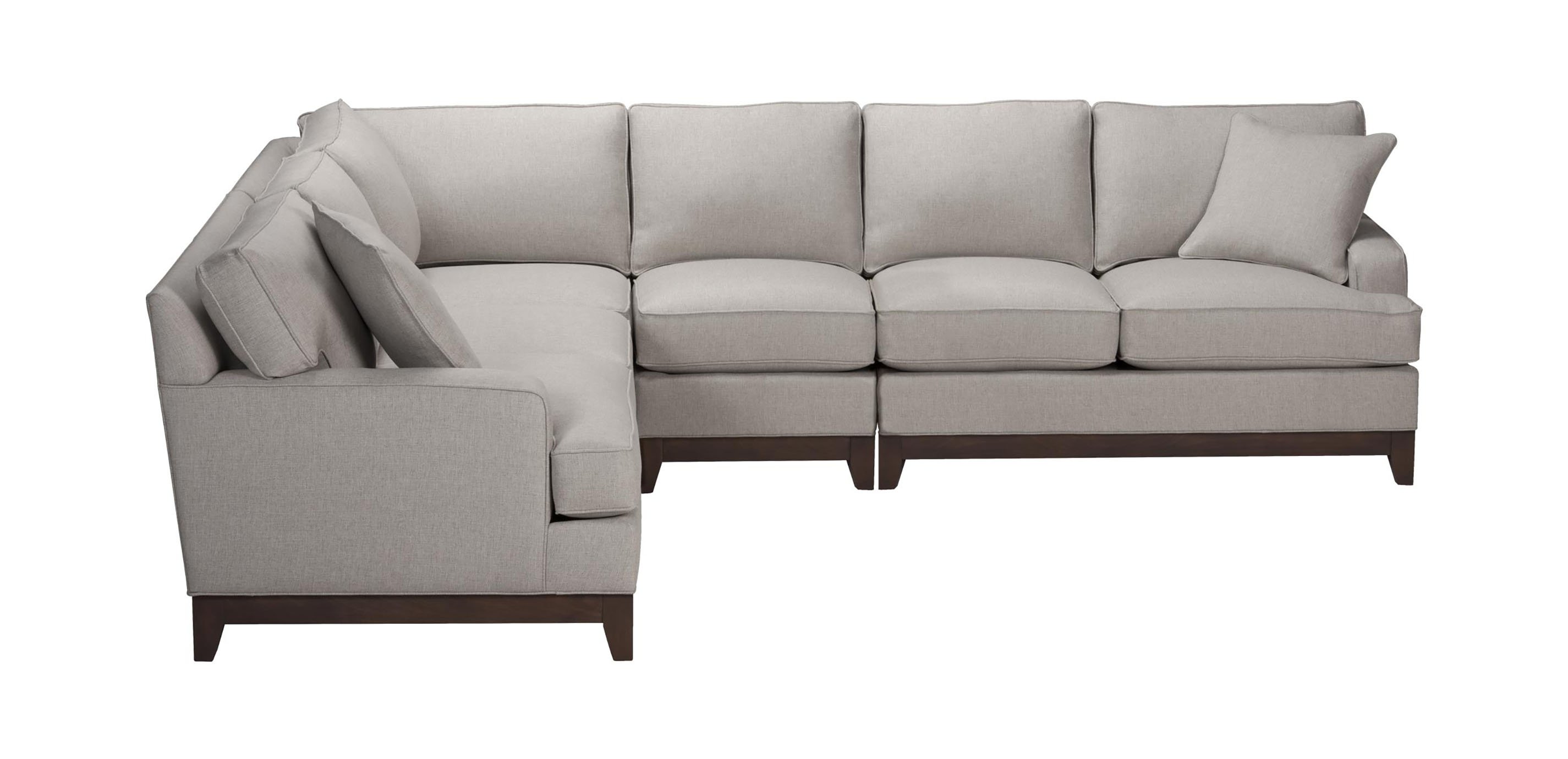 Arcata Four Piece Sectional, Quick Ship Sectionals Ethan Allen