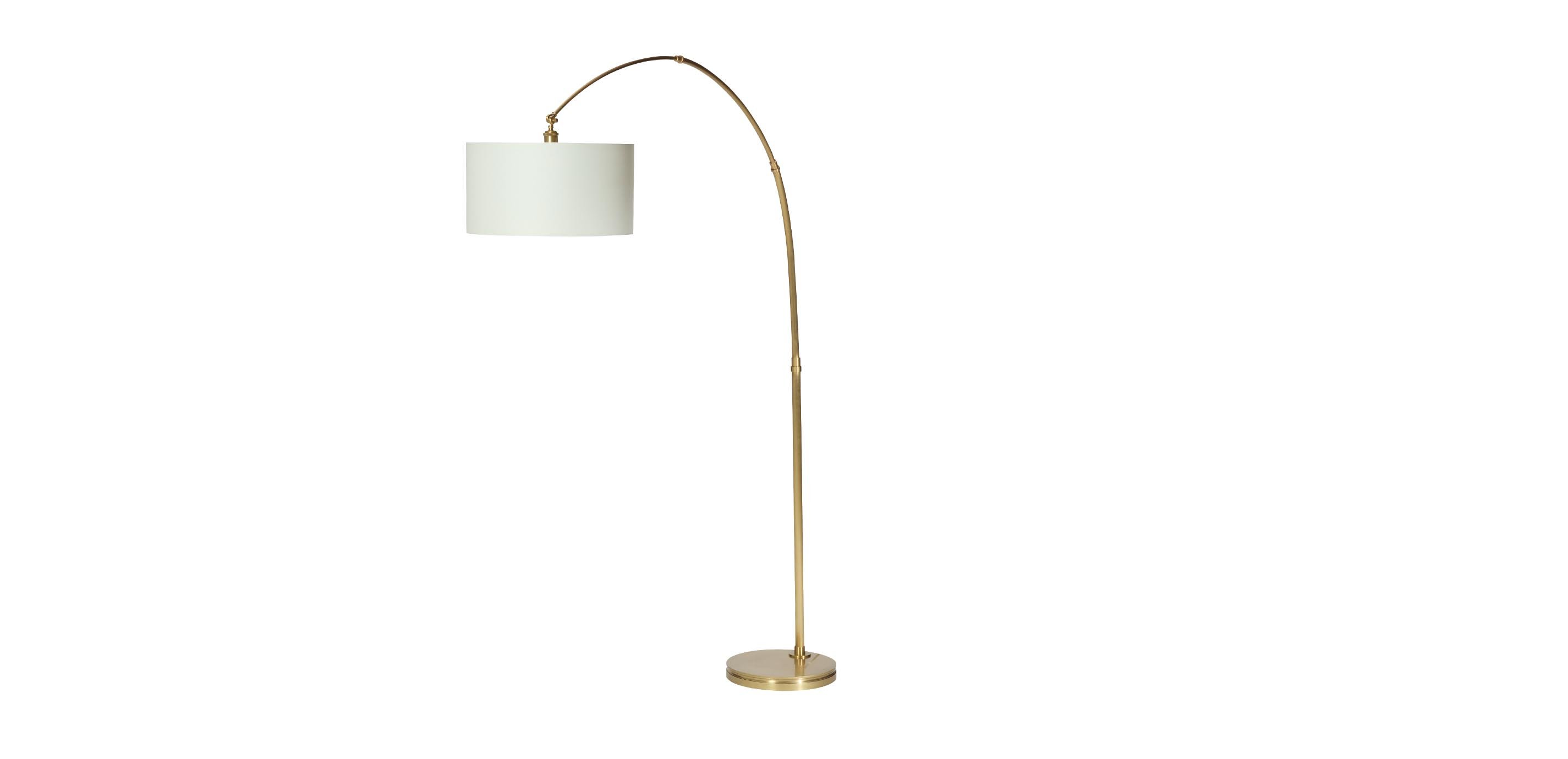 Sloane Midcentury Arc Floor Lamp—Adjustable Floor Lamp | Ethan Allen