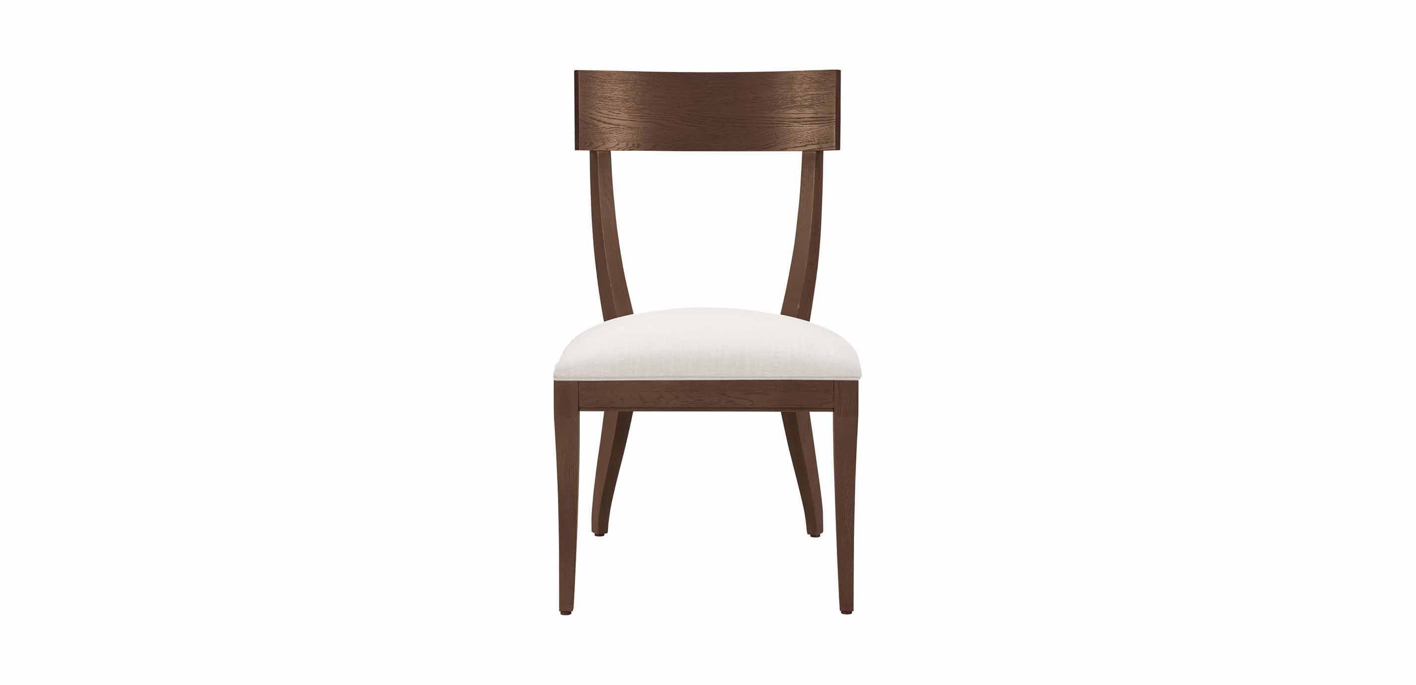 Klismos Oak Side Chair Oak Dining Side Chair Ethan Allen