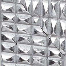 Silver swatch Elena Wall Mirror