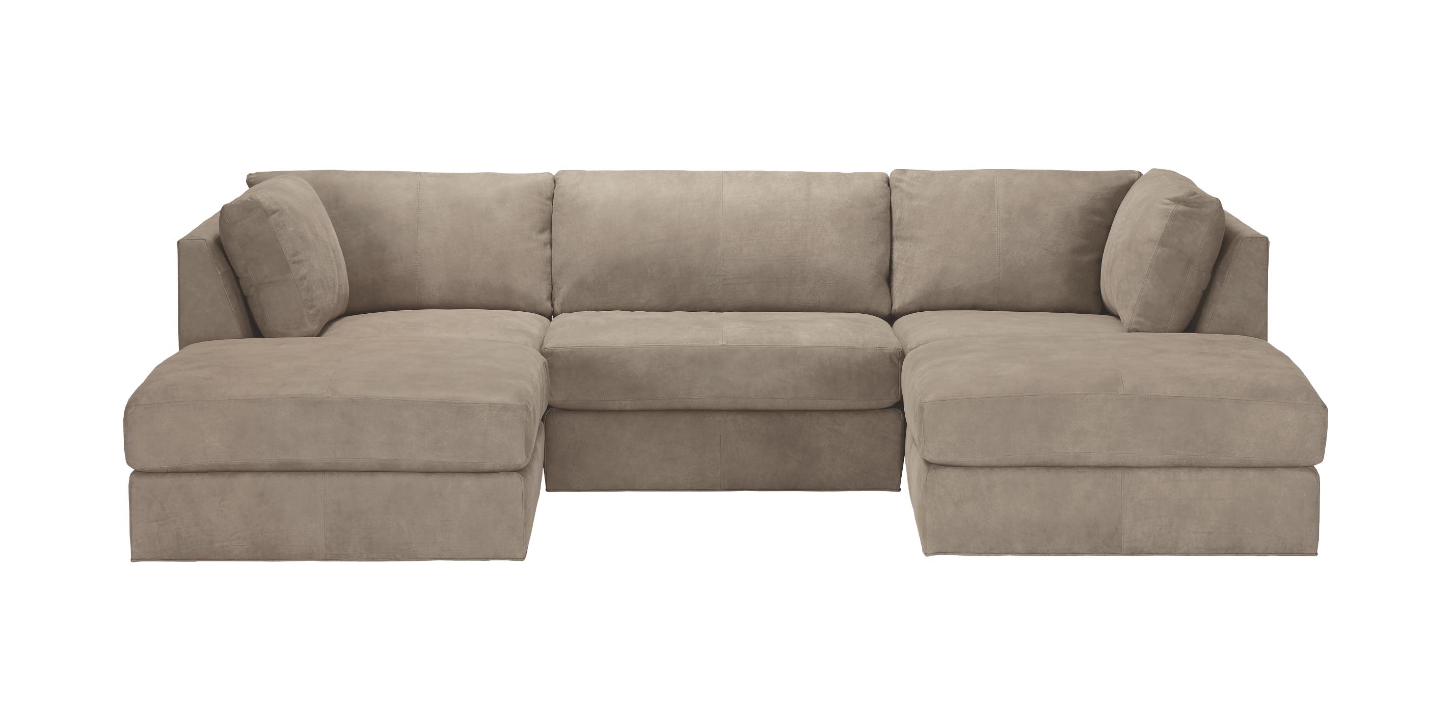 Daydreamer Leather Five-Piece Modular Sectional | Ethan Allen