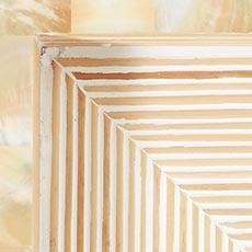 Natural swatch Square Sugarcane Tray