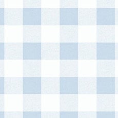 Blue swatch Chelsea Buffalo Plaid Wallpaper