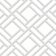 White swatch Jodie Wallpaper