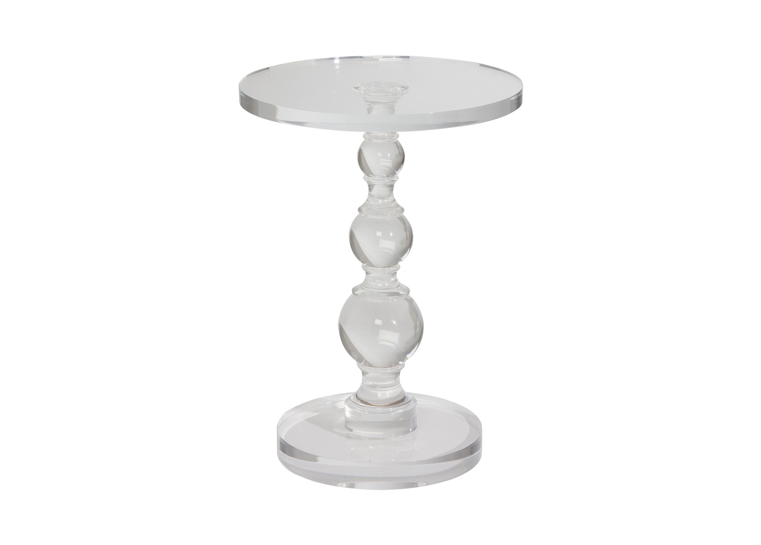 Ballan Acrylic Side Table Ethan Allen Accent Tables Ethan Allen