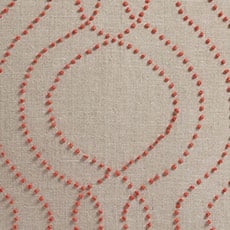 Natural swatch Knotted Ogee Pillow