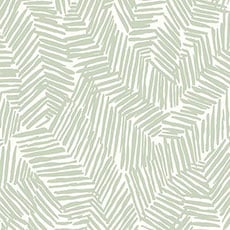 Green/White swatch Lush Wallpaper