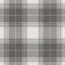 Silver swatch Charles Plaid Wallpaper