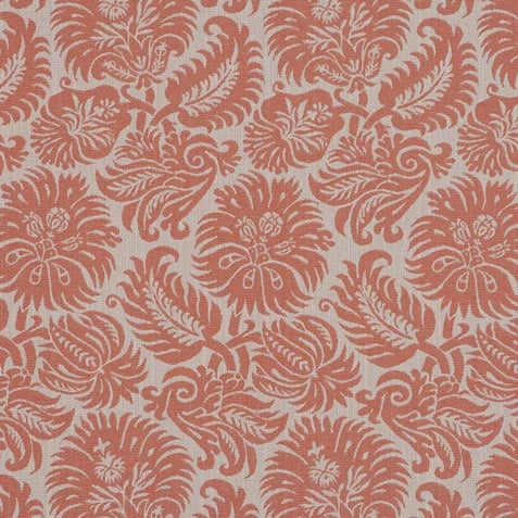 Lottie Coral Fabric by the Yard