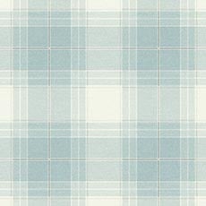 Blue swatch Charles Plaid Wallpaper
