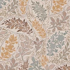 Josie Honey (31746): transitional printed Floral, Botanical swatch Josie Sorbet Fabric