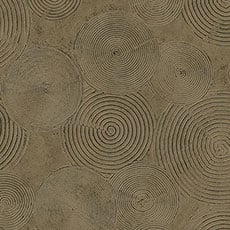 Taupe swatch Circular Jetty Wallpaper