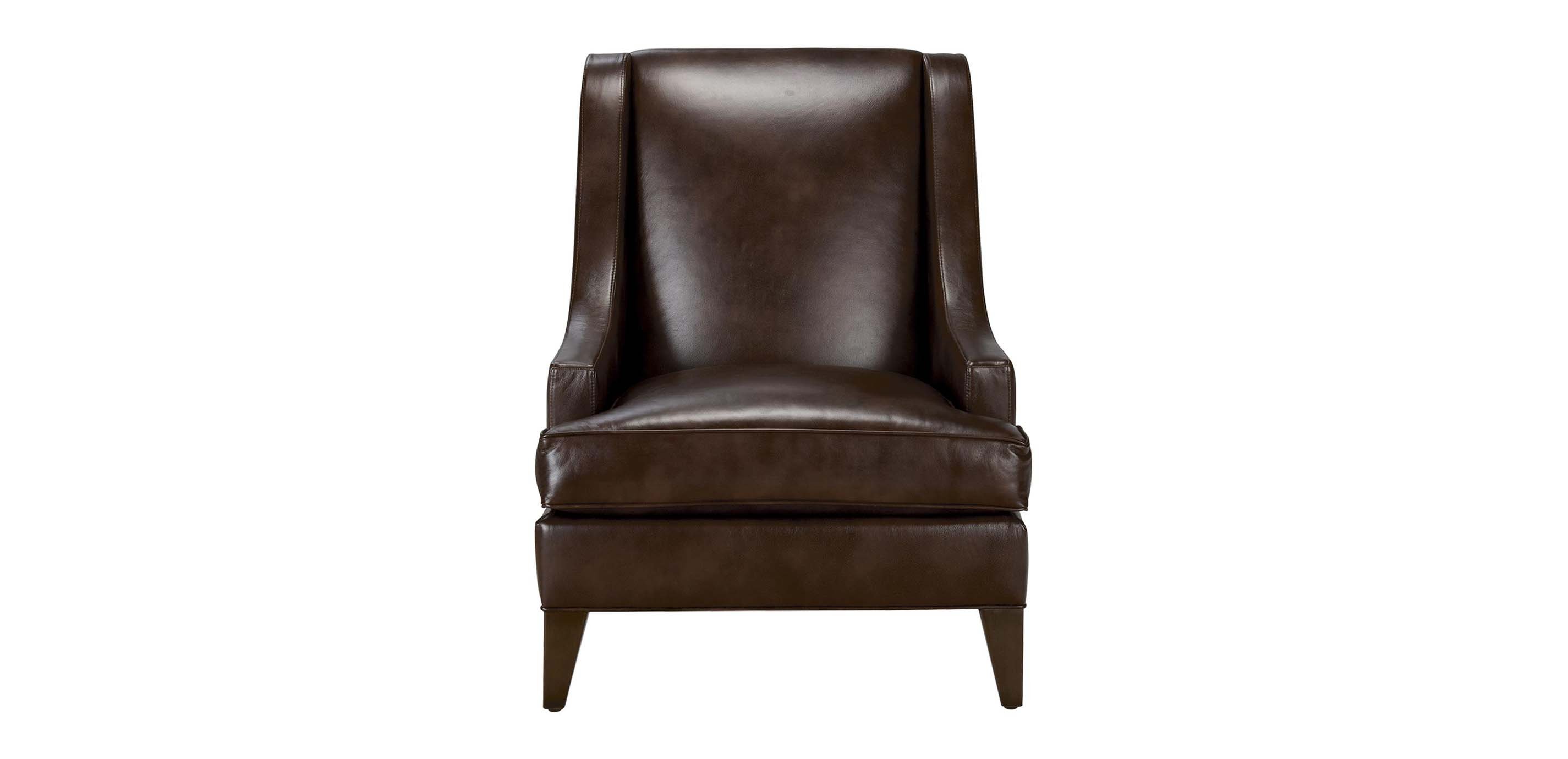 Emerson Leather Chair, Quick Ship Chairs & Chaises Ethan Allen