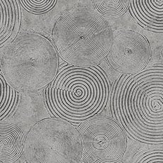 Dark Gray swatch Circular Jetty Wallpaper