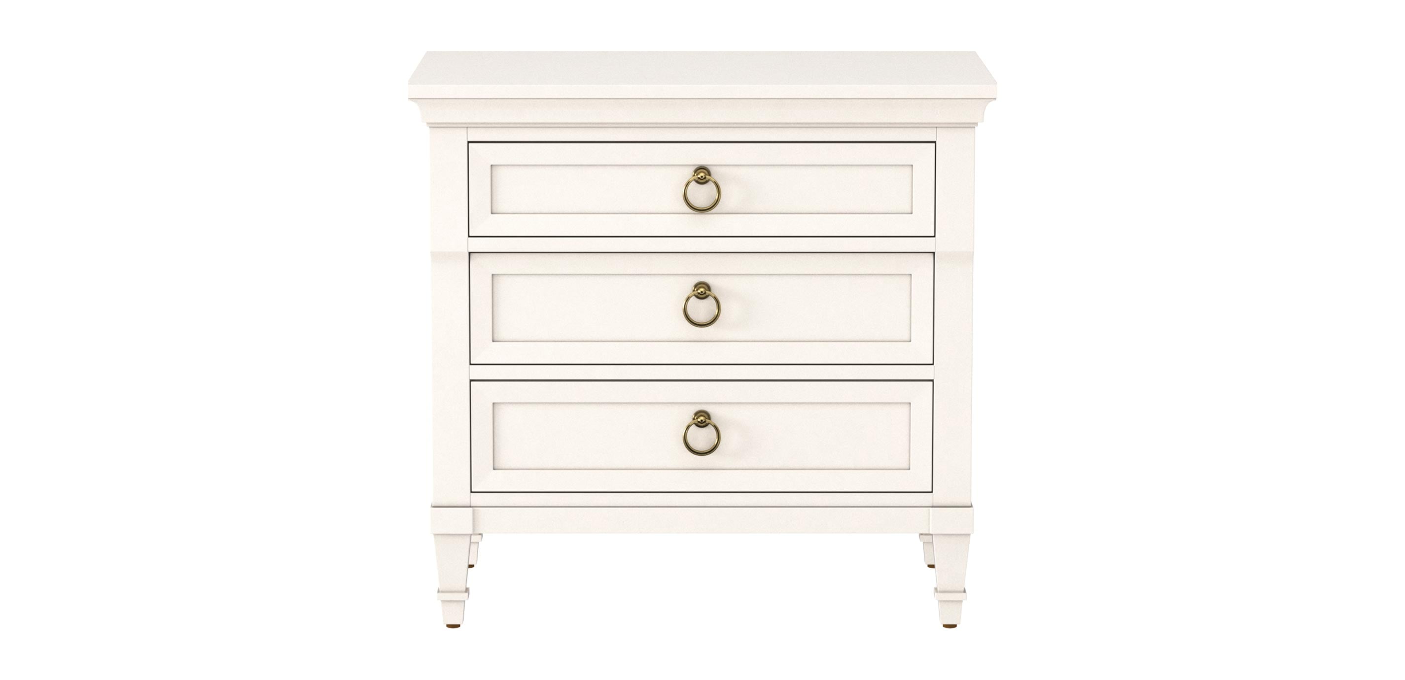 Continental Night Table | 3-Drawer Night Stand | Ethan Allen