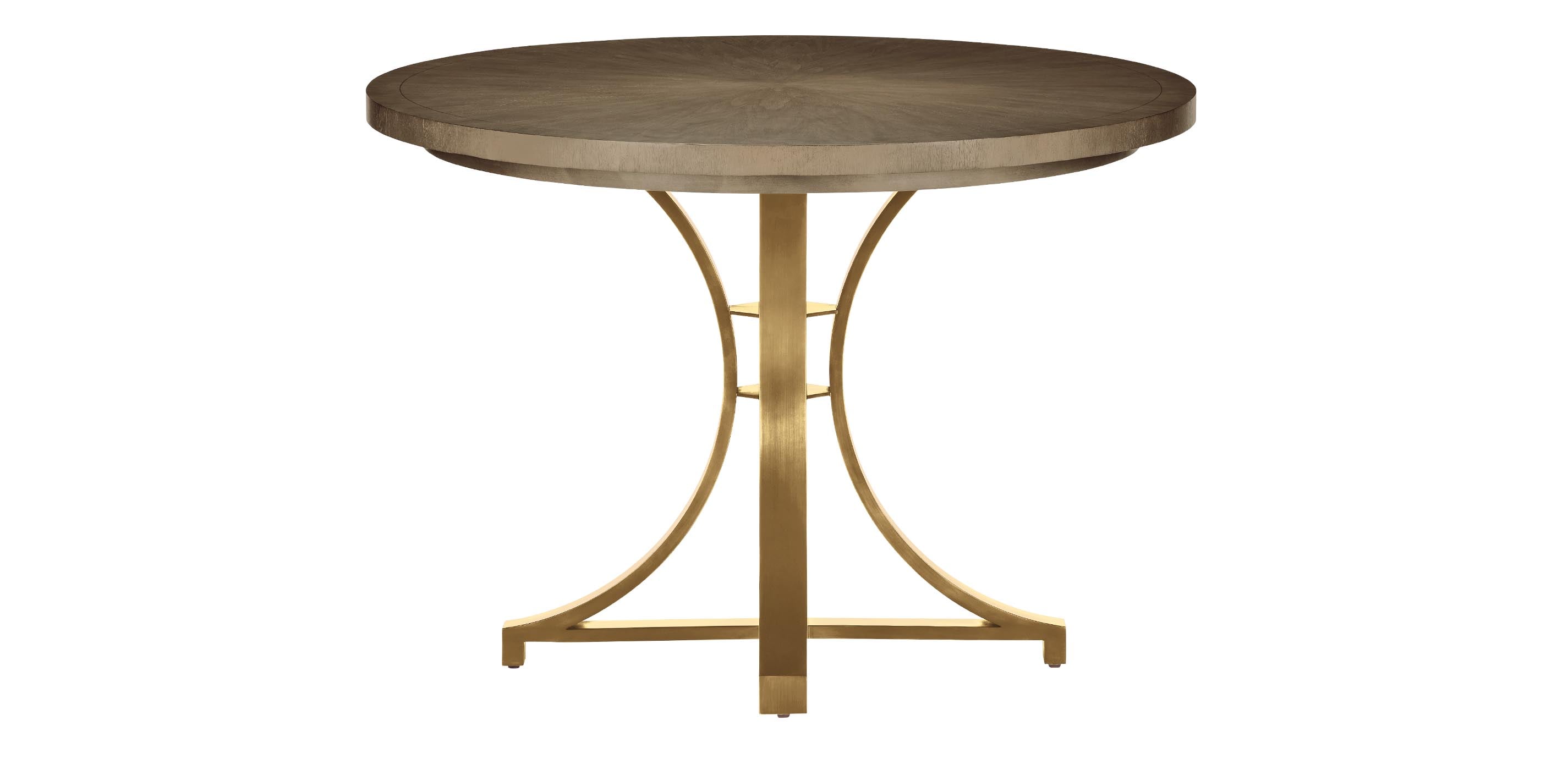 Evansview Round Dining Table with Metal Pedestal | Ethan Allen