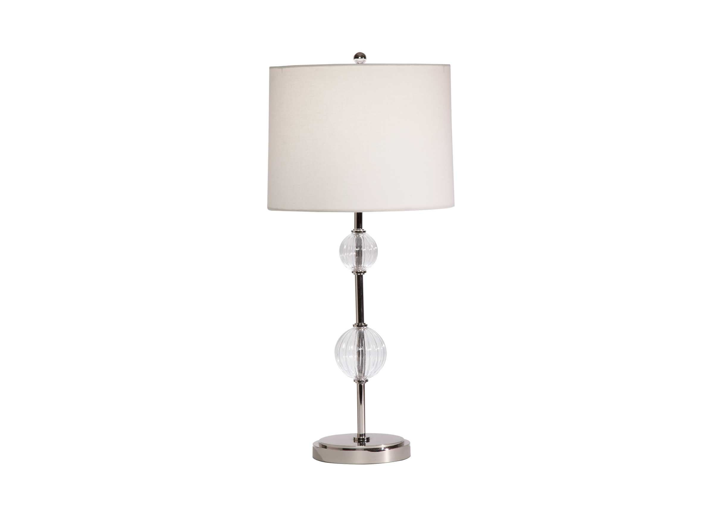 Ribbed Glass Ball Table Lamp | TABLE LAMPS | Ethan Allen