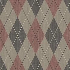 Gray/Red swatch Dean Argyle Textured Wallpaper