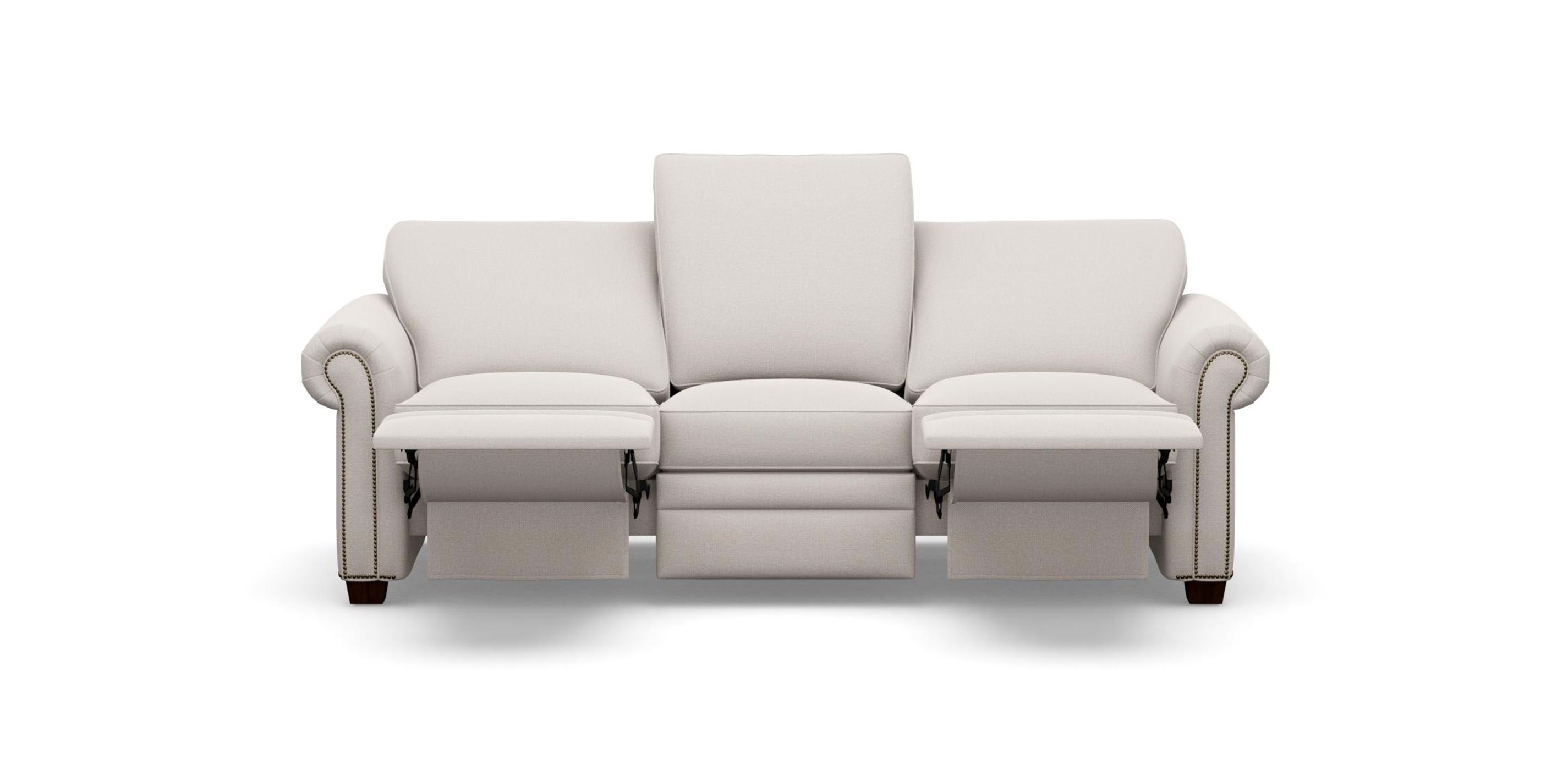 Ethan Allen Leather Sofa Recliner Baci Living Room