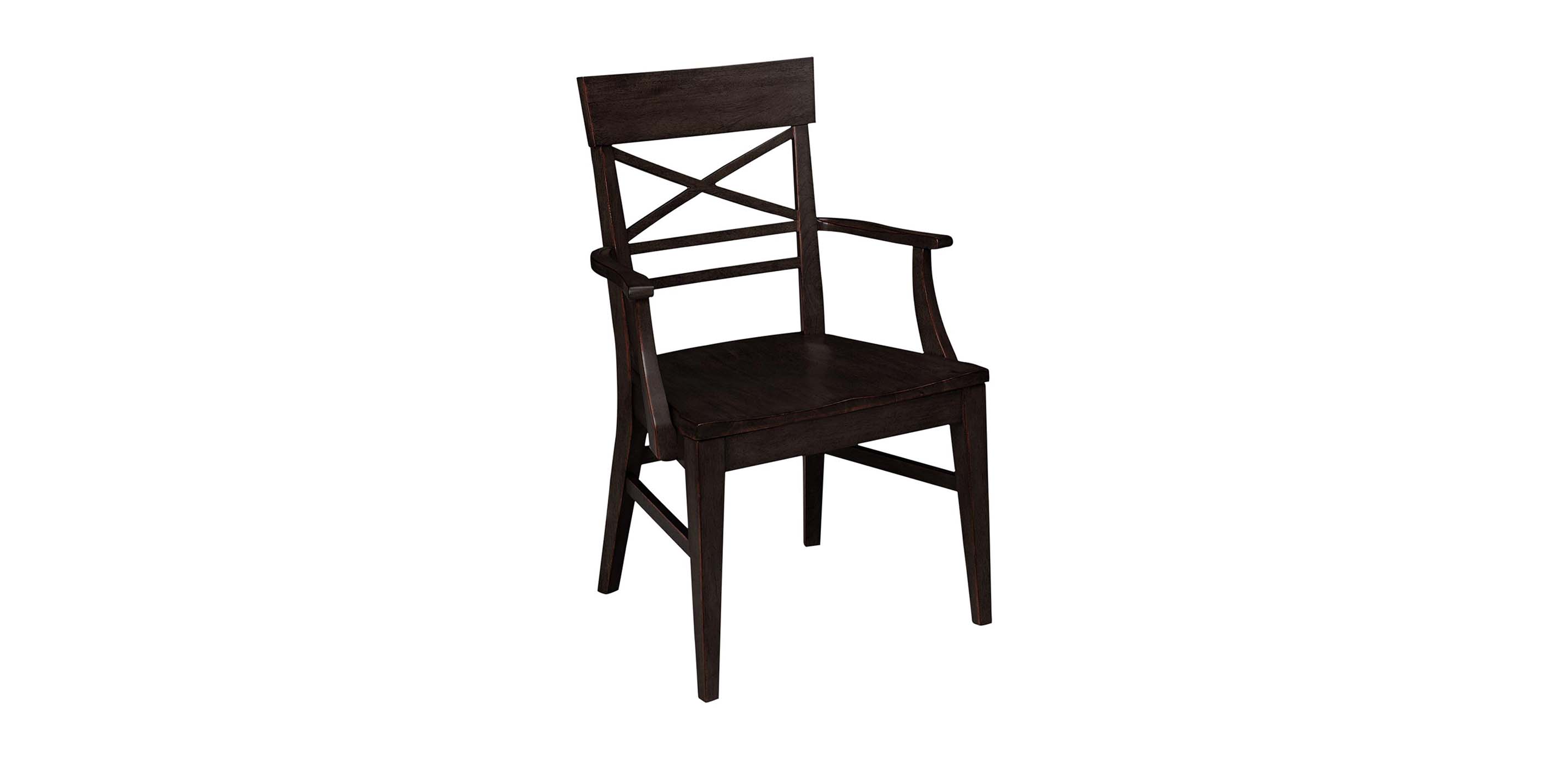 Blake Wood-Seat Armchair | Arm & Host Chairs | Ethan Allen