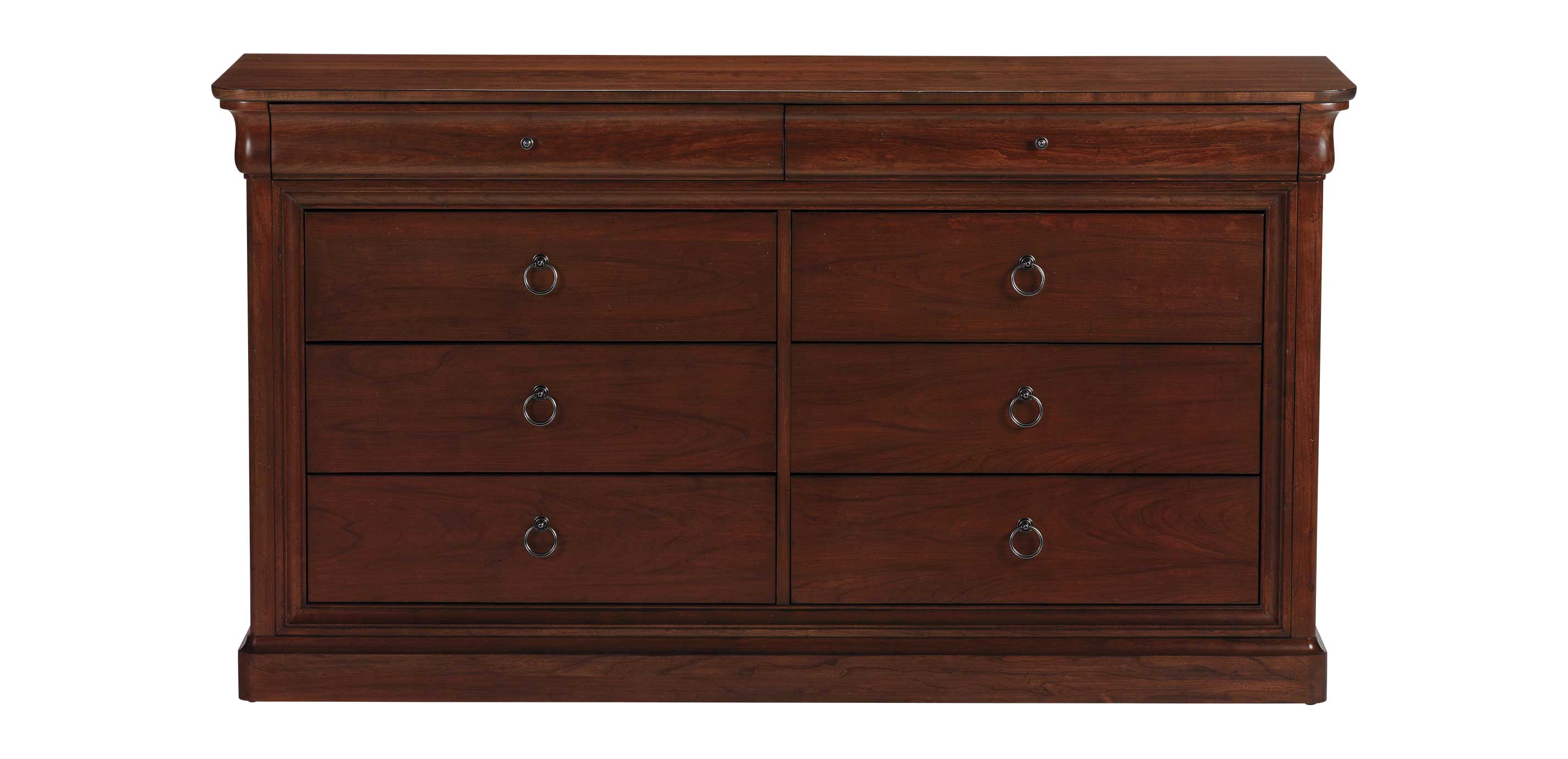 brown double dresser Rustic 6 Drawer Dresser – Plank+Beam