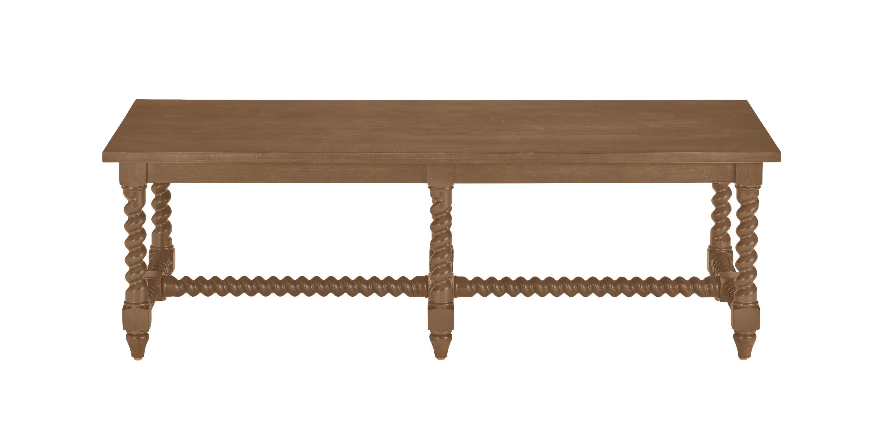 Madalynn Rectangular Barley Twist Coffee Table | Ethan Allen