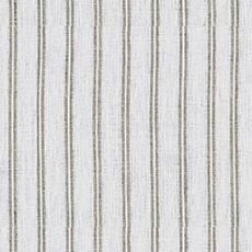 Ivory/Petrol/Spa swatch Ticking Stripe Linen Drapery Panel