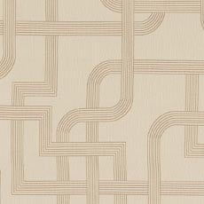 Uptown Parchment (89837): contemporary woven pattern swatch Uptown Parchment Fabric