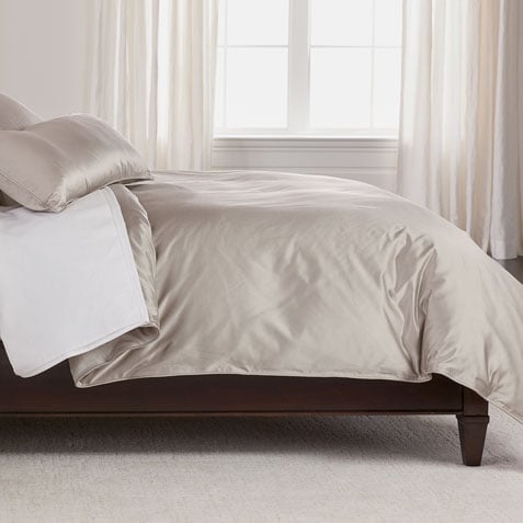 Na Taupe Cotton Blend Duvet Cover, Taupe Colored Duvet Covers