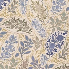 Josie Blue (31787): transitional printed Floral, Botanical swatch Josie Sorbet Fabric