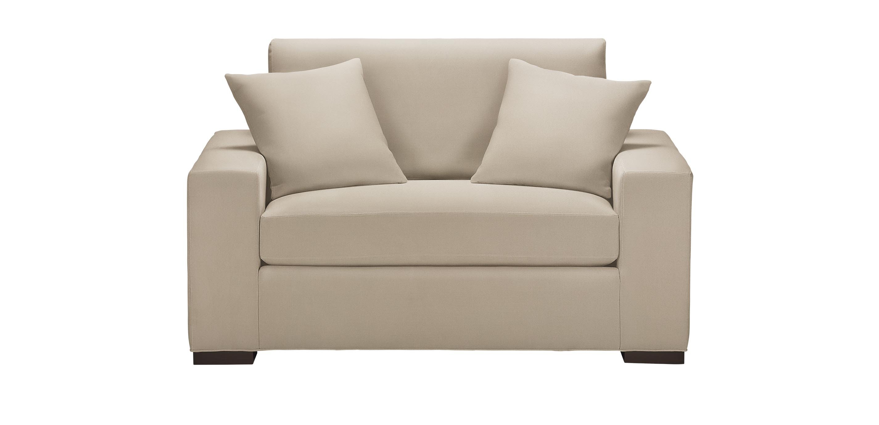 Conway Chair and a Half Oversize Wide Arm Chair Ethan Allen