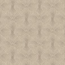 Mirage Taupe (51851): high sheen woven coordinate swatch Mirage Ivory Fabric