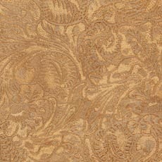 Laurel Sahara (L6271) Leather, embossed aniline hand distressed leather swatch Laurel Leather