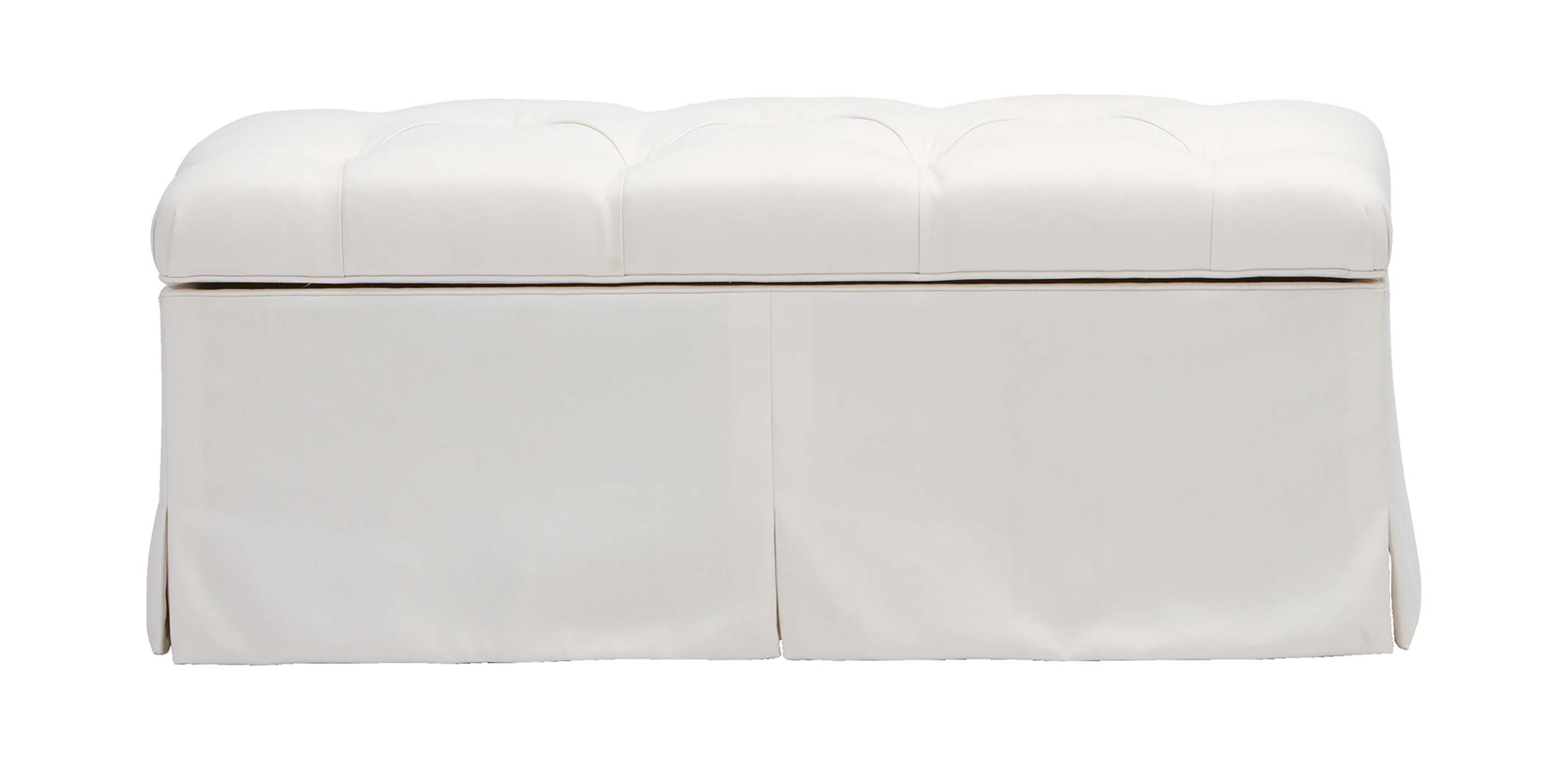 Shop Ottomans Leather Ottoman Bench Ethan Allen