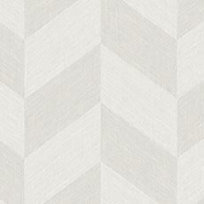 White swatch Jamie Chevron Wallpaper