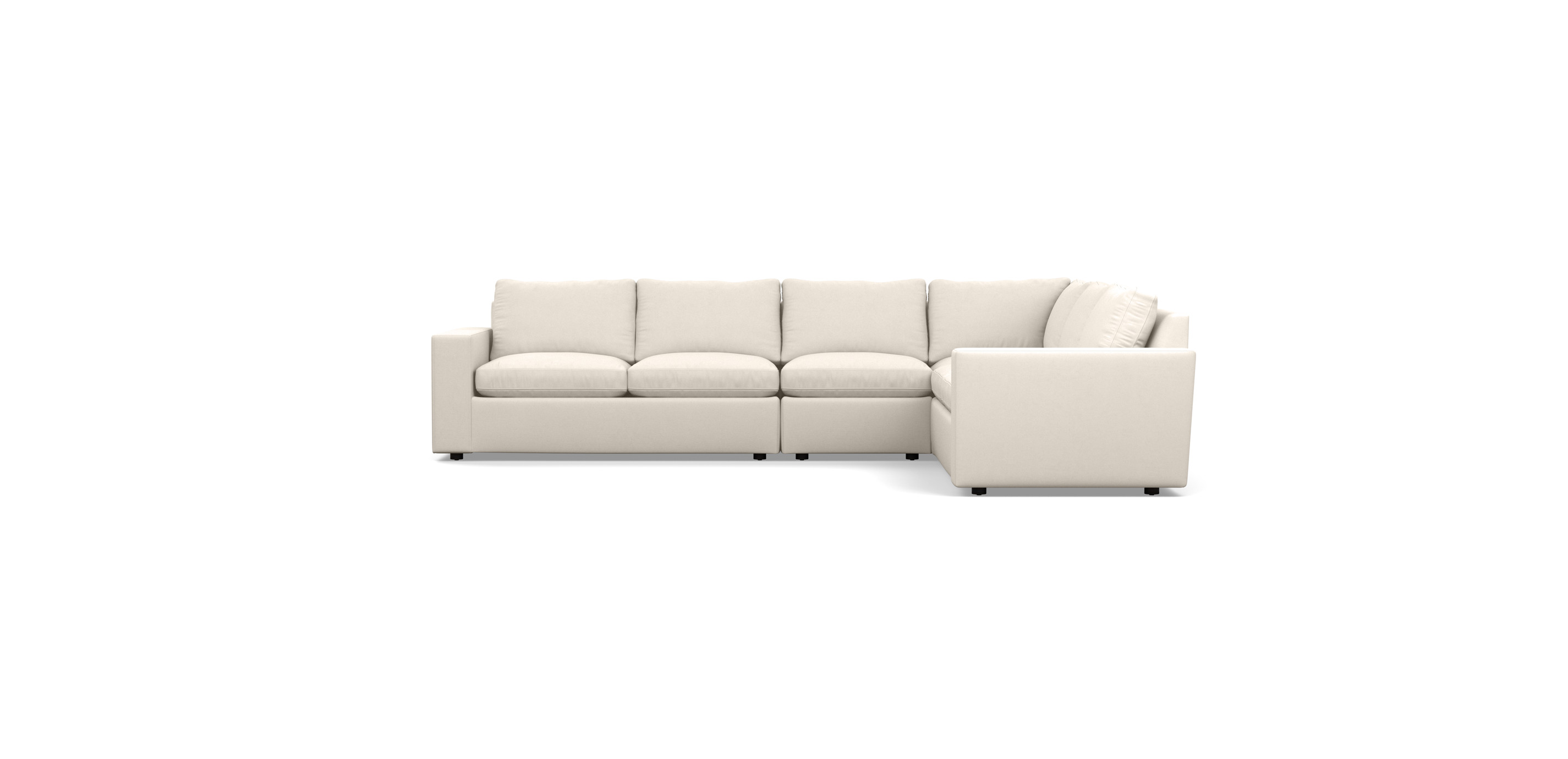 Redding Ridge Outdoor Modular Four-Piece Sectional | Ethan Allen
