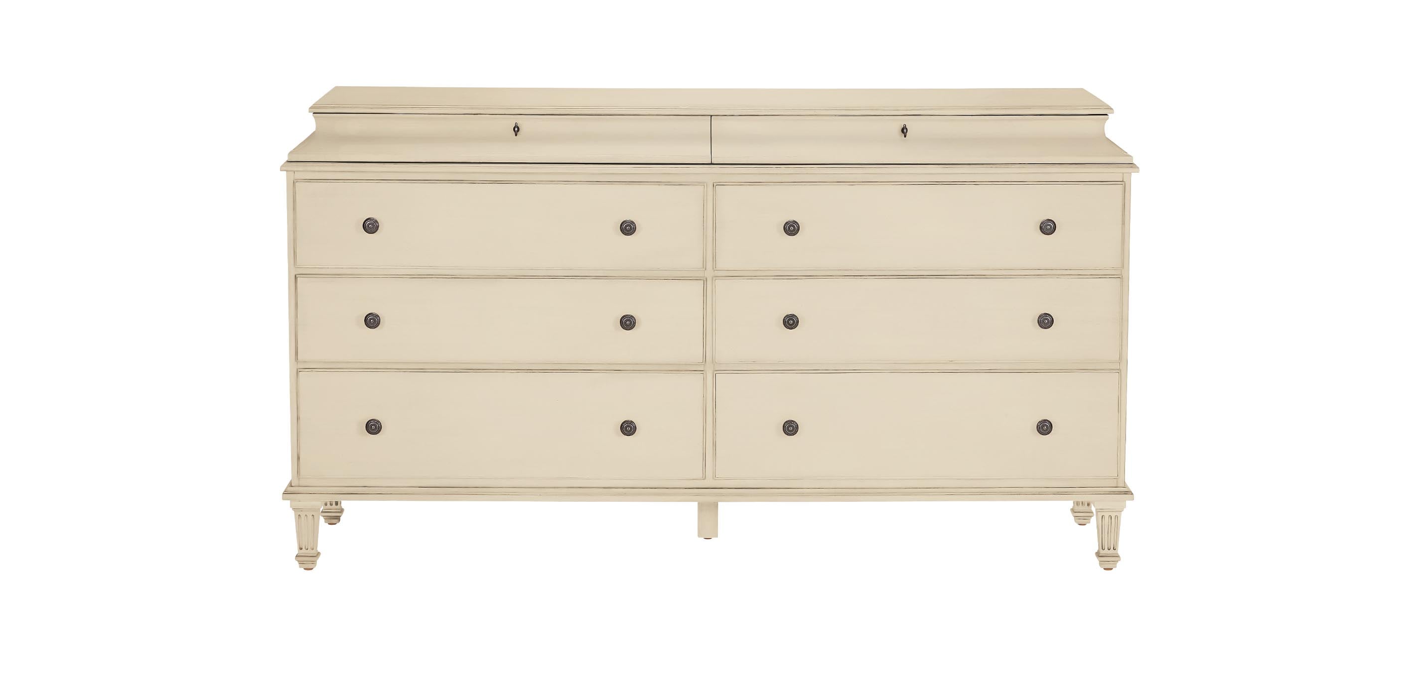 Leora Double Dresser with 6 Drawers | Ethan Allen