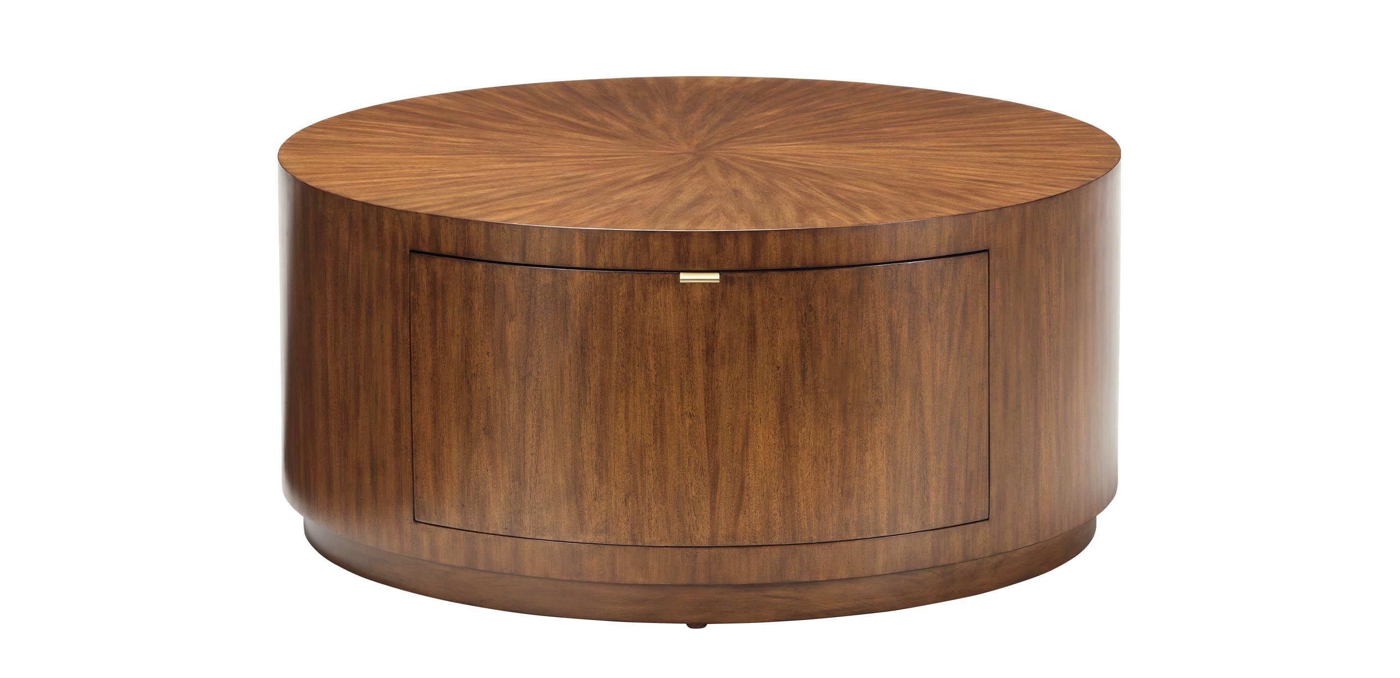 Lainey Round Coffee Table with Storage Drawer | Ethan Allen