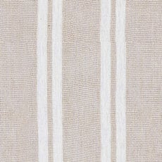 Ivory/Natural swatch Cabana Stripe Linen Drapery Panel