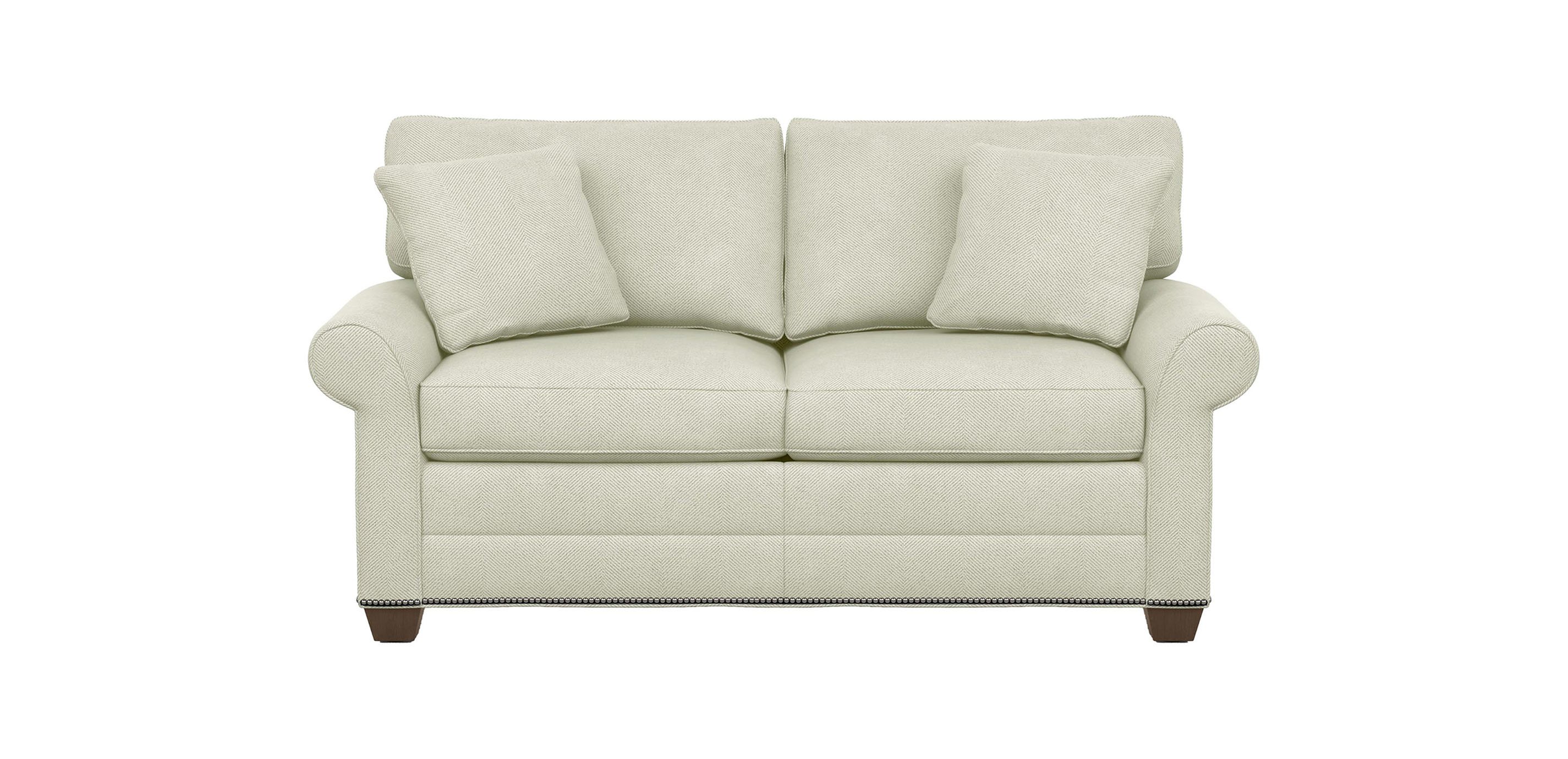 RollArm TwoSeat Sofa Small RollArm Sofa Ethan Allen