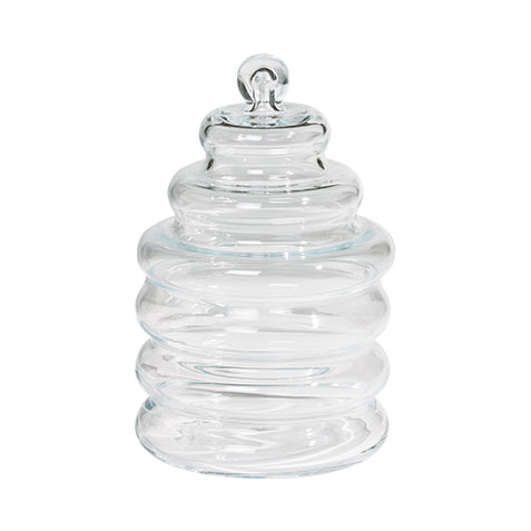 Spindle Jars | Clear Storage Jars | Glass Spindle Jar | Ethan Allen
