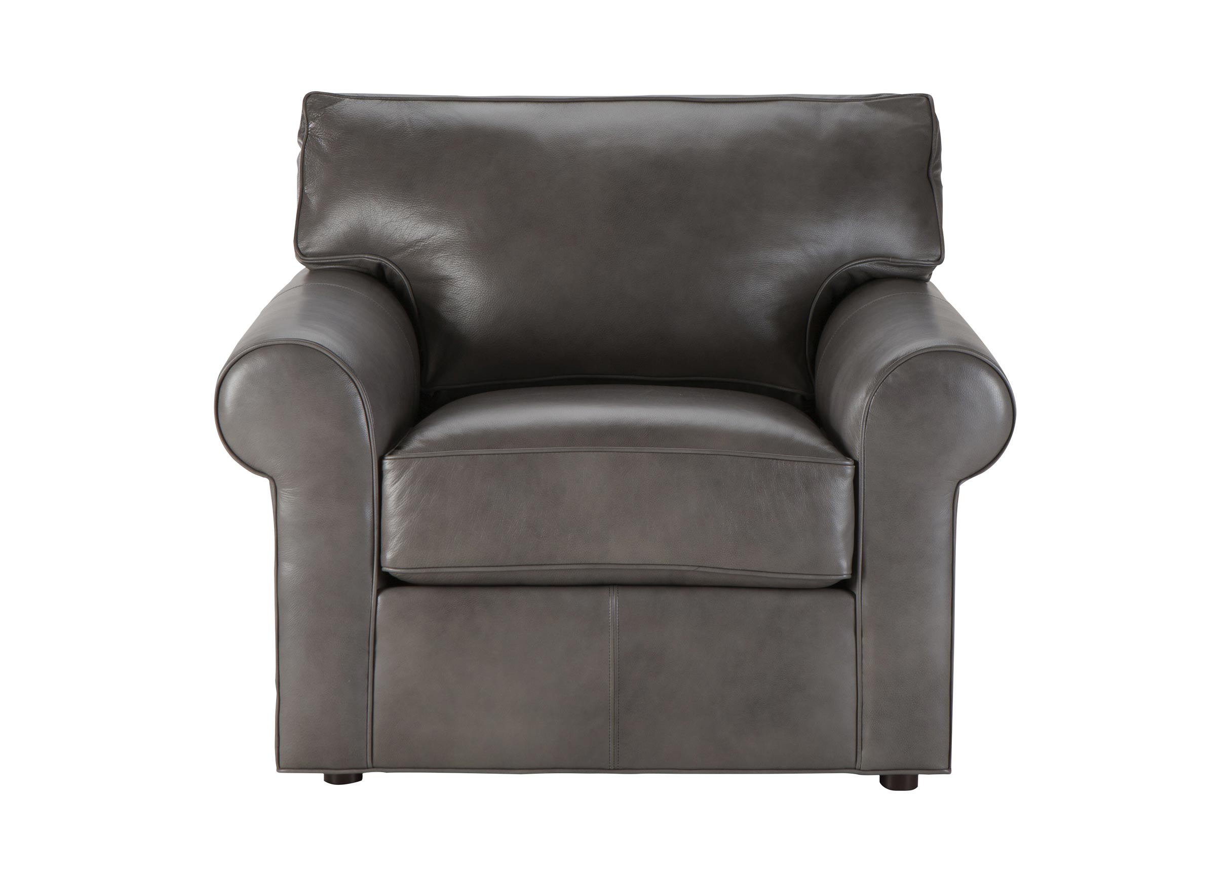 Retreat RollArm Leather Chair, Quick Ship Chairs & Chaises Ethan Allen