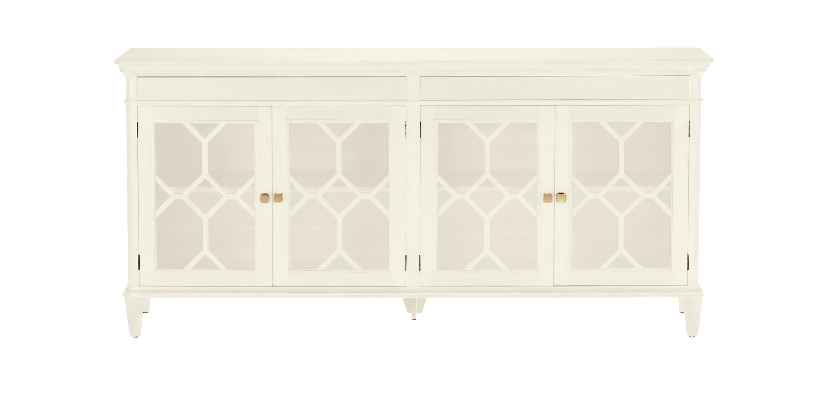 Tristan Buffet with 4 Glass or Wood Doors | Ethan Allen