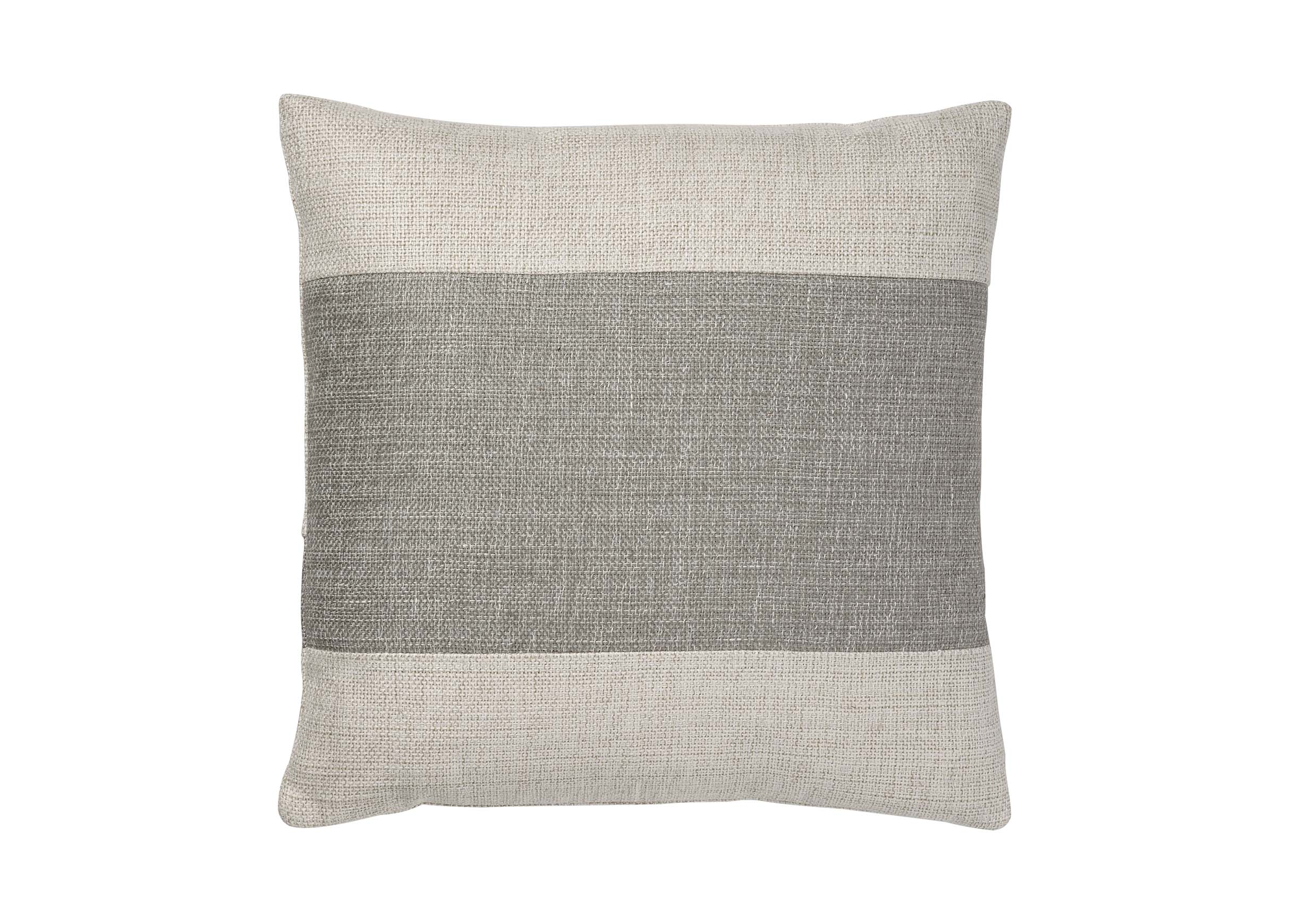 soft gray throw pillows
