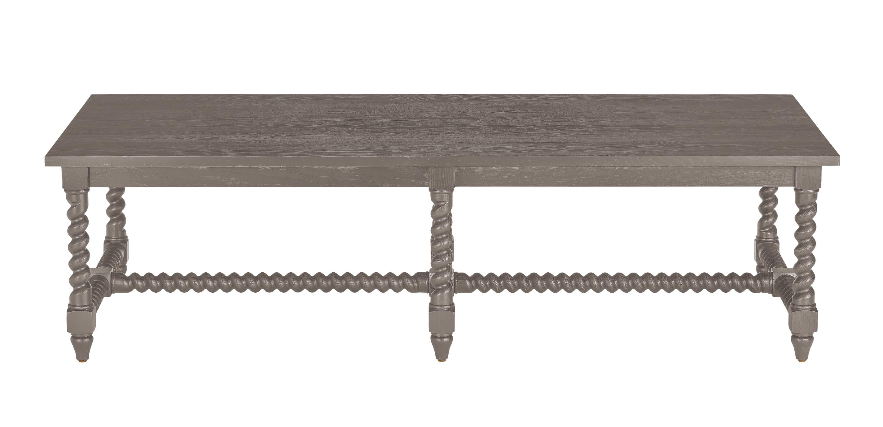 Madalynn Rectangular Barley Twist Coffee Table | Ethan Allen
