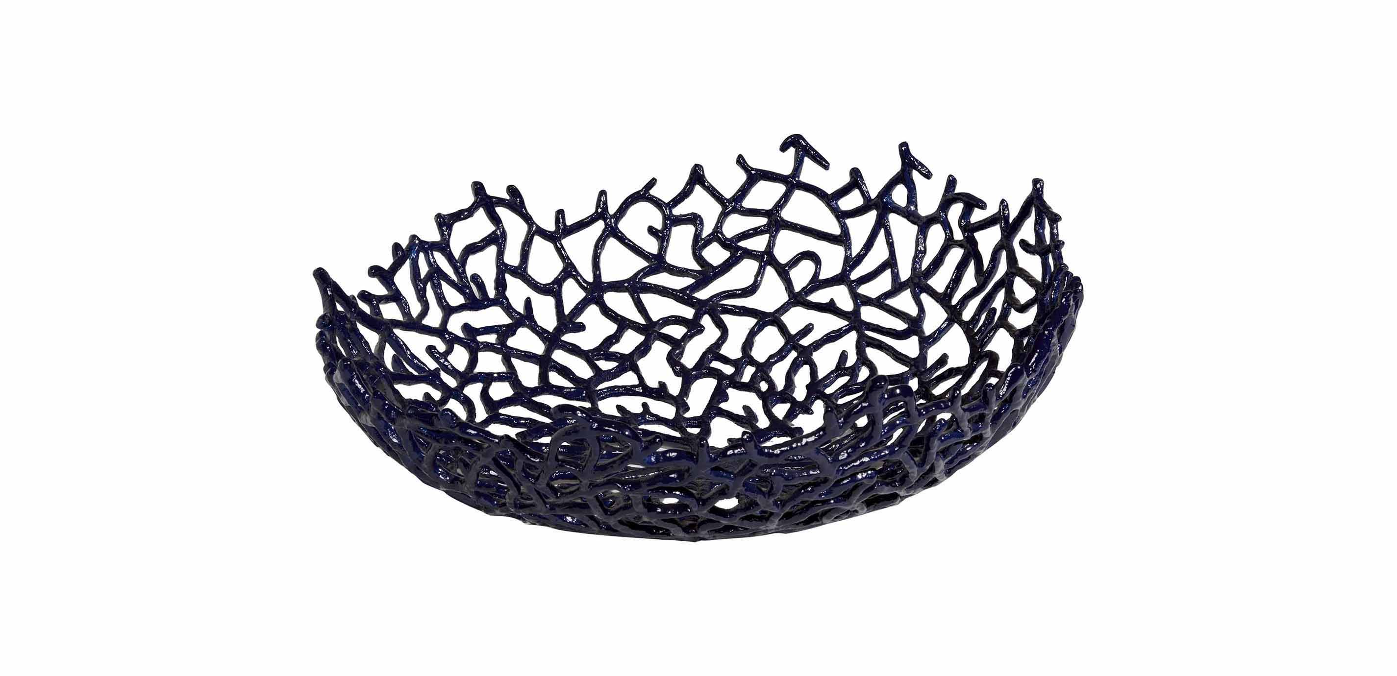 Cora Navy Bowl Bowls Ethan Allen