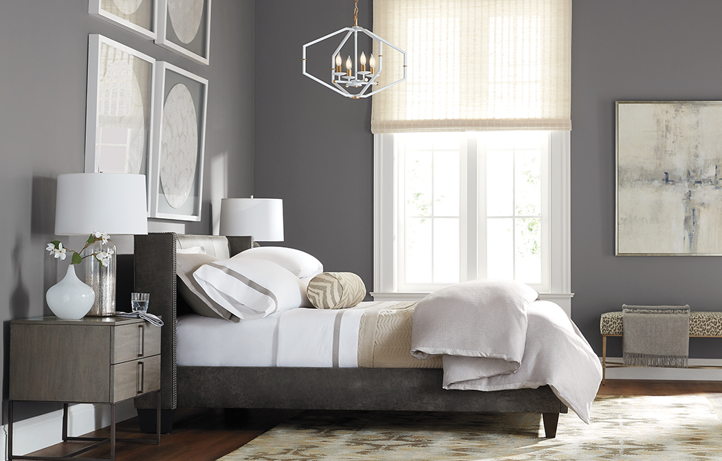 Moody hues bedroom gray bedroom 2024 style book ethan allen canada